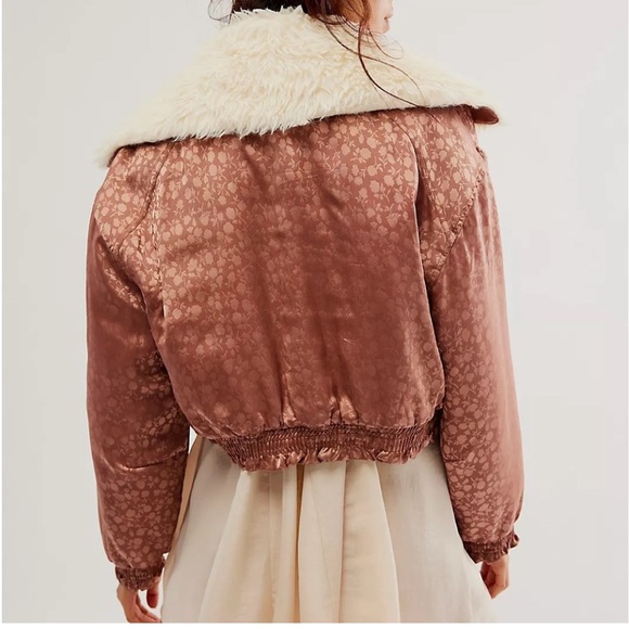 FREE PEOPLE Crafted Floral
Bomber Jacket size XS - Picture 3 of 5